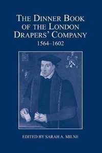 The Dinner Book of the London Drapers' Company, 1564-1602