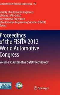 Proceedings of the FISITA 2012 World Automotive Congress: Volume 9