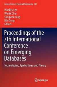 Proceedings of the 7th International Conference on Emerging Databases