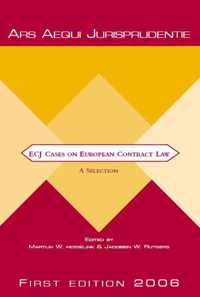 ECJ Cases on European Contract Law