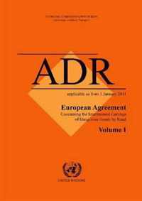 Adr 2011 The European Agreement Concerning The International