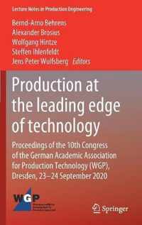 Production at the leading edge of technology