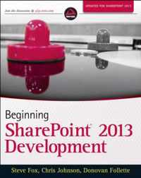 Beginning SharePoint 2013 Development