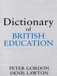 Dictionary of British Education