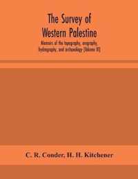 The survey of western Palestine