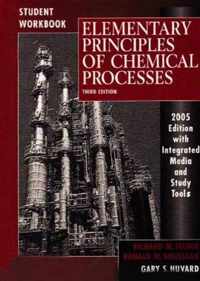 WIE Elementary Principles of Chemical Processes, Third Edition with CD, with Student Workbook to Accompany Elementary Principles Set, Third Edition