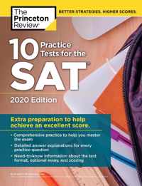 10 Practice Tests for the SAT, 2020 Edition