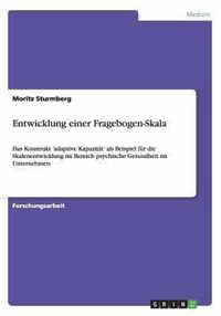 Entwicklung einer Fragebogen-Skala