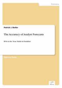 The Accuracy of Analyst Forecasts