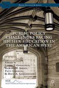 Public Policy Challenges Facing Higher Education In The Amer