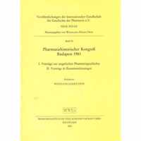 Pharmaziehistorischer Kongress Budapest 1981