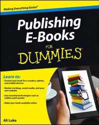 Publishing eBooks For Dummies