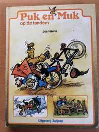 Puk en muk op de tandem