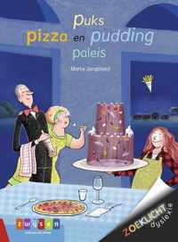 Zoeklicht Dyslexie  -   Puks pizza en pudding paleis