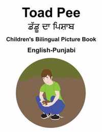 English-Punjabi Toad Pee/   Children's Bilingual Picture Book