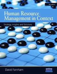 Human Resource Management in Context