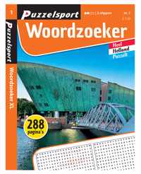 Puzzelsport Puzzelboek 288 pagina&apos;s Woordzoeker 2 Stippen