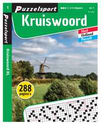 Puzzelsport Puzzelboek 288 pagina&apos;s Kruiswoord 2-3 stippen