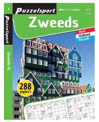 Puzzelsport Puzzelboek 288 pagina&apos;s Zweeds 2-3 Stippen