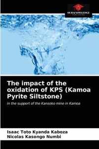 The impact of the oxidation of KPS (Kamoa Pyrite Siltstone)