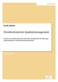 Prozessorientiertes Qualitatsmanagement