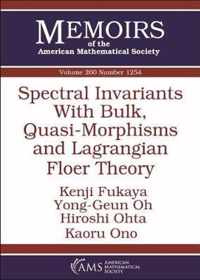Spectral Invariants With Bulk, Quasi-Morphisms and Lagrangian Floer Theory