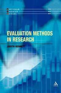 Evaluation Methods In Research