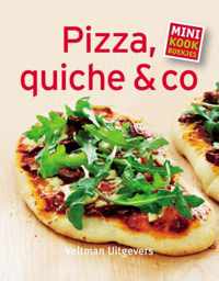 Mini kookboekjes  -   Pizza, quiche & co