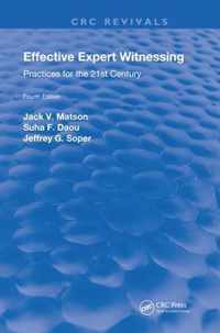 Effective Expert Witnessing