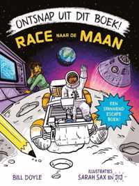 Ontsnap uit dit boek - Race naar de maan