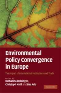 Environmental Policy Convergence in Europe