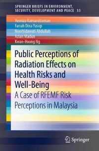 Public Perceptions of Radiation Effects on Health Risks and Well-Being