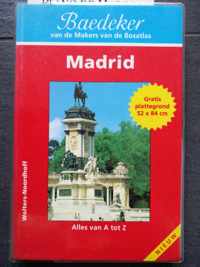 Madrid + stadsplattegrond