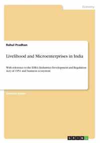 Livelihood and Microenterprises in India
