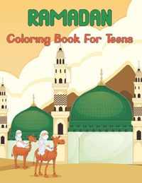 Ramadan Coloring Book For Teens