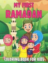 My First Ramadan Coloring Book For Kids