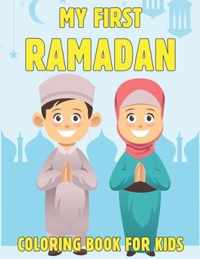 My First Ramadan Coloring Book For Kids