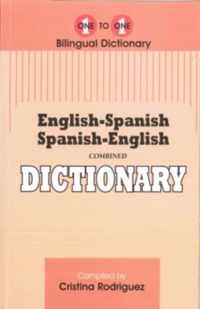 English-Spanish & Spanish-English One-to-One Dictionary