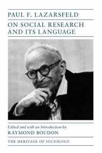 On Social Research and Its Language