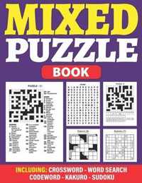 Mixed Puzzle Book