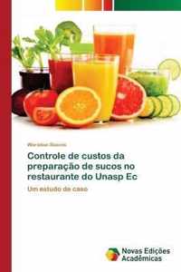 Controle de custos da preparacao de sucos no restaurante do Unasp Ec