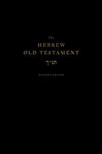 The Hebrew Old Testament, Reader's Edition