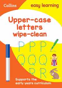 Upper Case Letters Age 3-5 Wipe Clean Activity Book