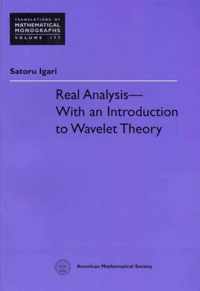 Real Analysis - with an Introduction to Wavelet Theory