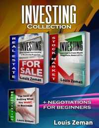 Stock Market for Beginners, Real Estate Investing, Negotiating