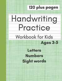 Handwriting Practice Workbook for Kids