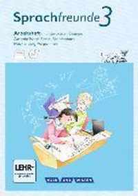 Sprachfreunde 3. Schuljahr - Ausgabe Nord - Arbeitsheft mit interaktiven Übungen