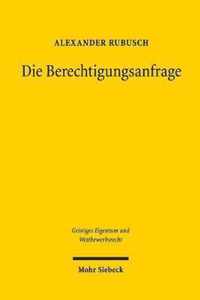 Die Berechtigungsanfrage