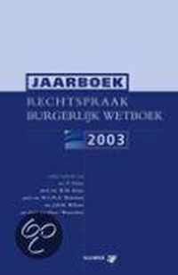 Jaarboek rechtspraak burgerlijk wetboek 2003