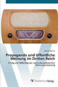 Propaganda und oeffentliche Meinung im Dritten Reich